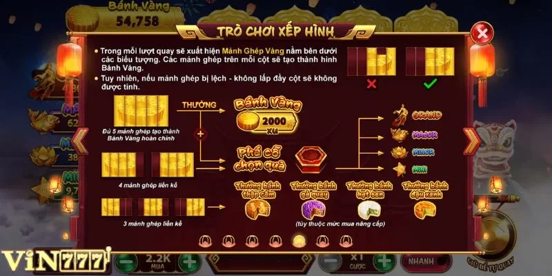 Nhận ngay 10k xu khi hoàn thành nhiệm vụ xếp bánh